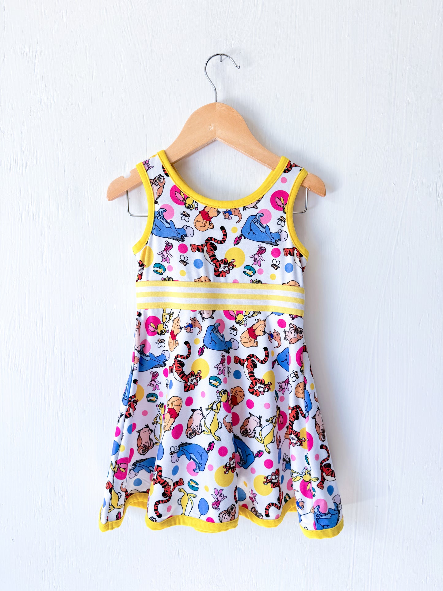Pooh + Friends Balloon Print Dress - 2T