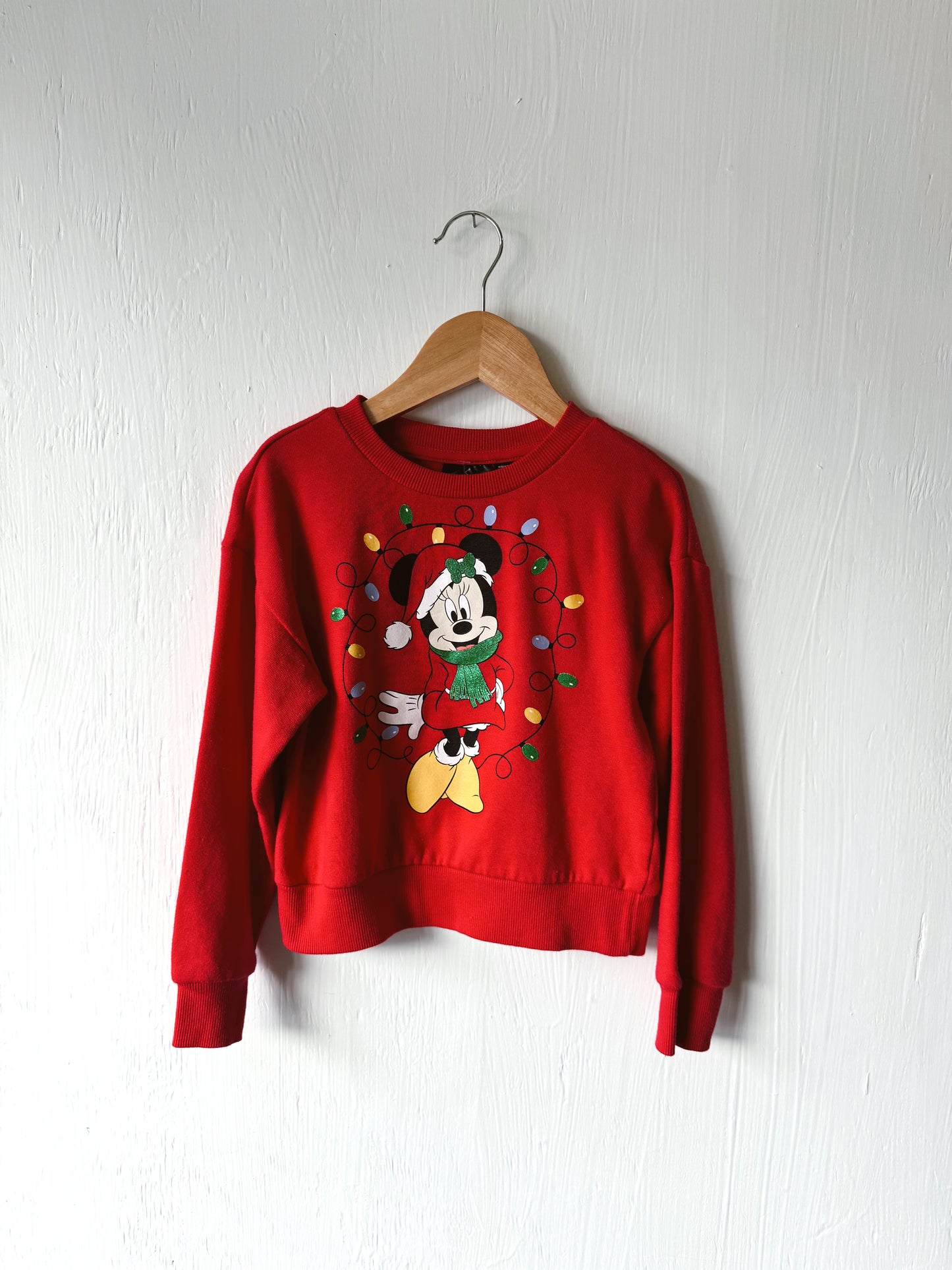 Minnie Holiday Lights Crewneck - 4/5