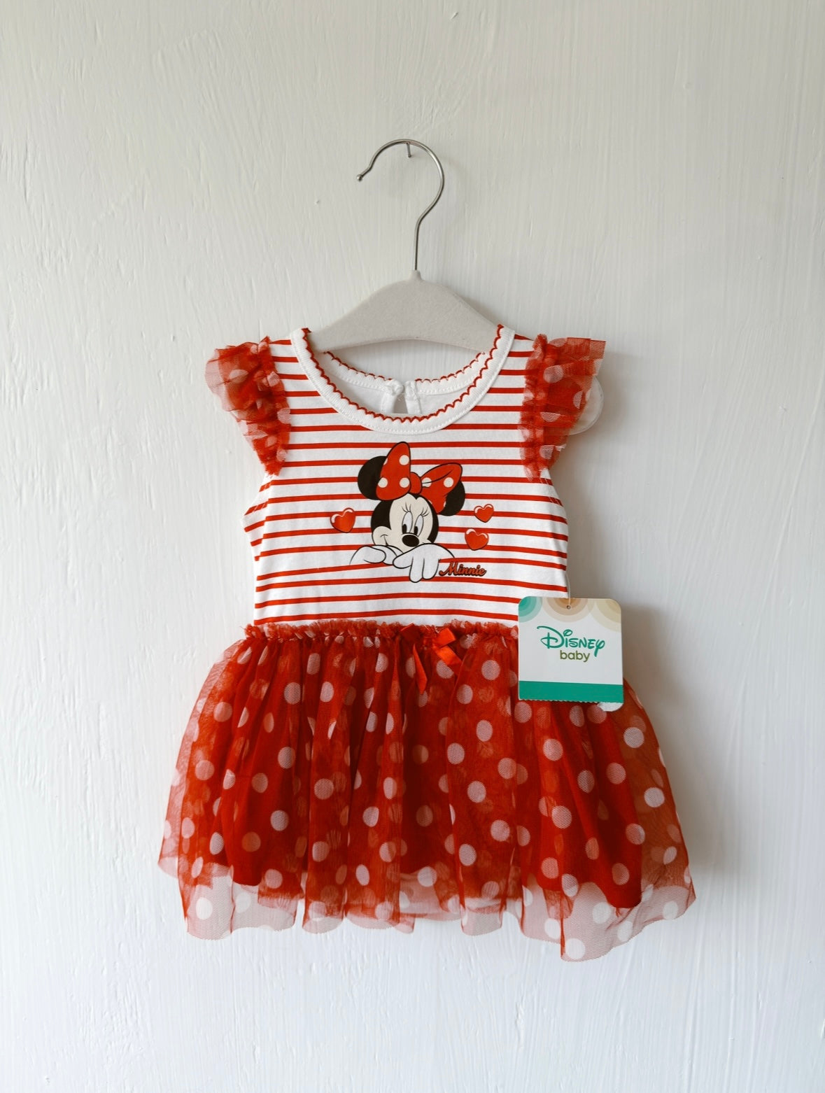 NEW Minnie Striped Dress - 12M