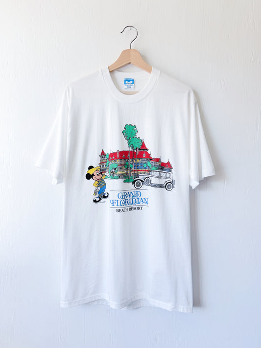 VINTAGE 80’s Grand Floridian Single Stitch Mickey Tee - L/XL