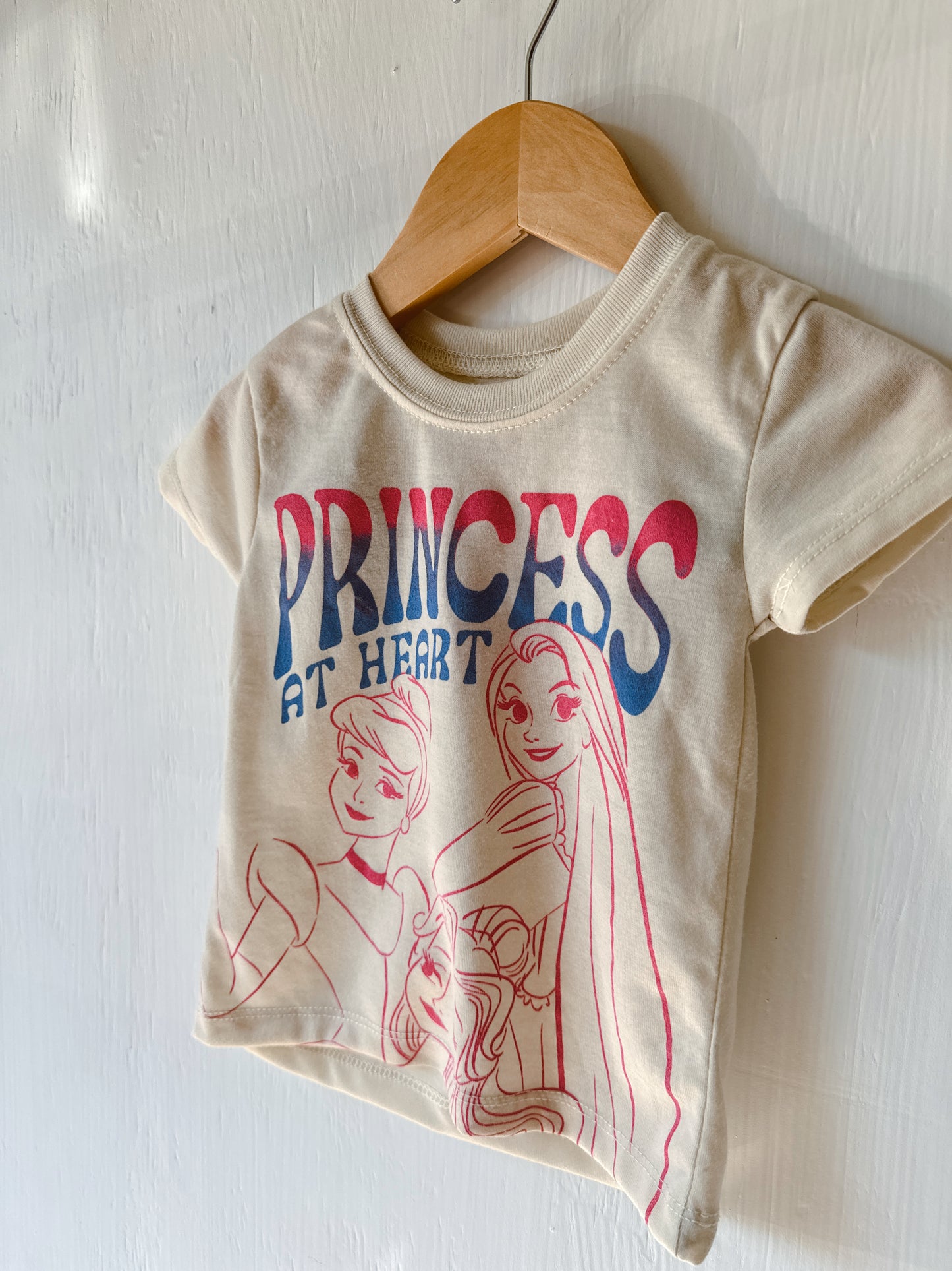 NEW Princess At Hart Tee - 2T