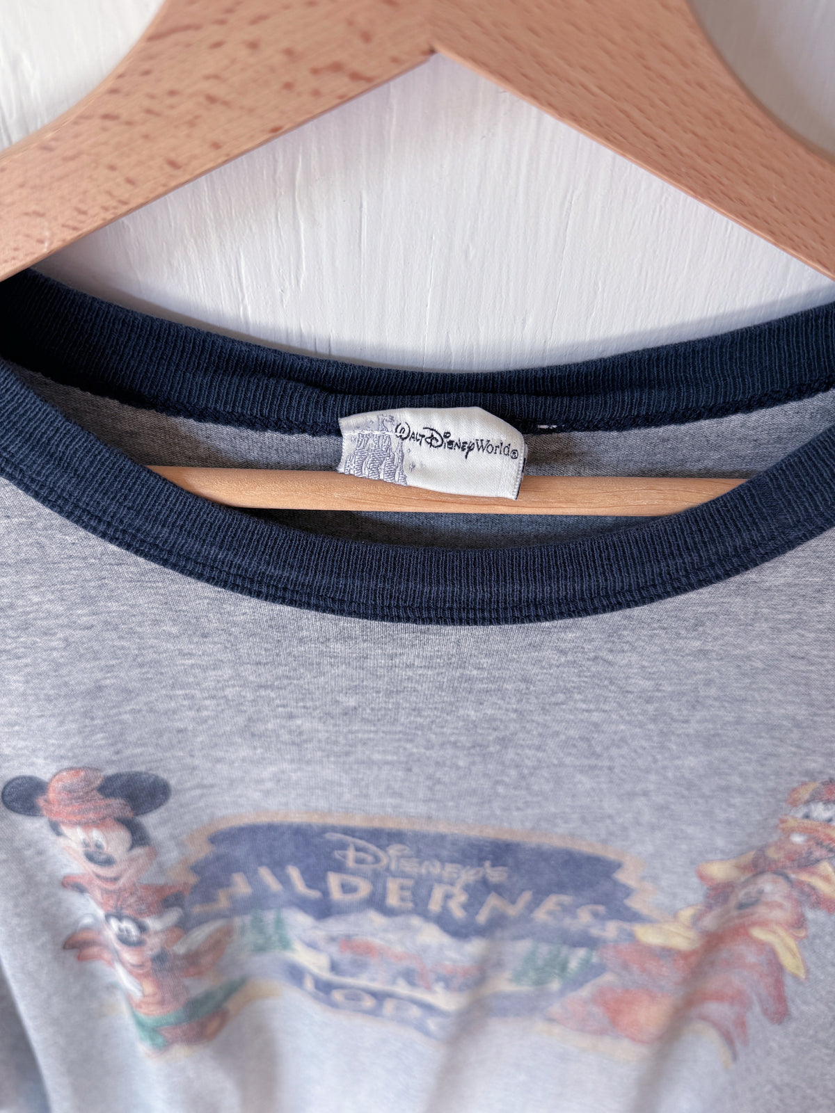 VINTAGE 00’s Wilderness Lodge Ringer Tee - XL