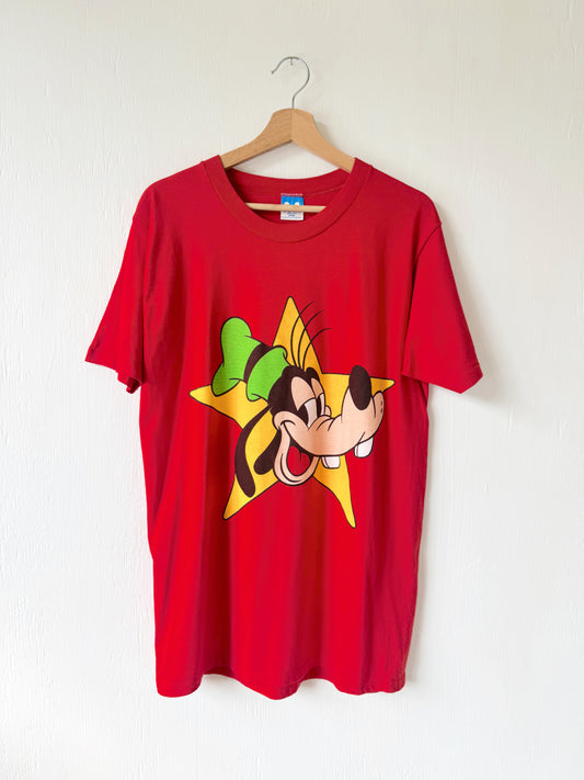 VINTAGE 80’s Goofy Star Tee - L