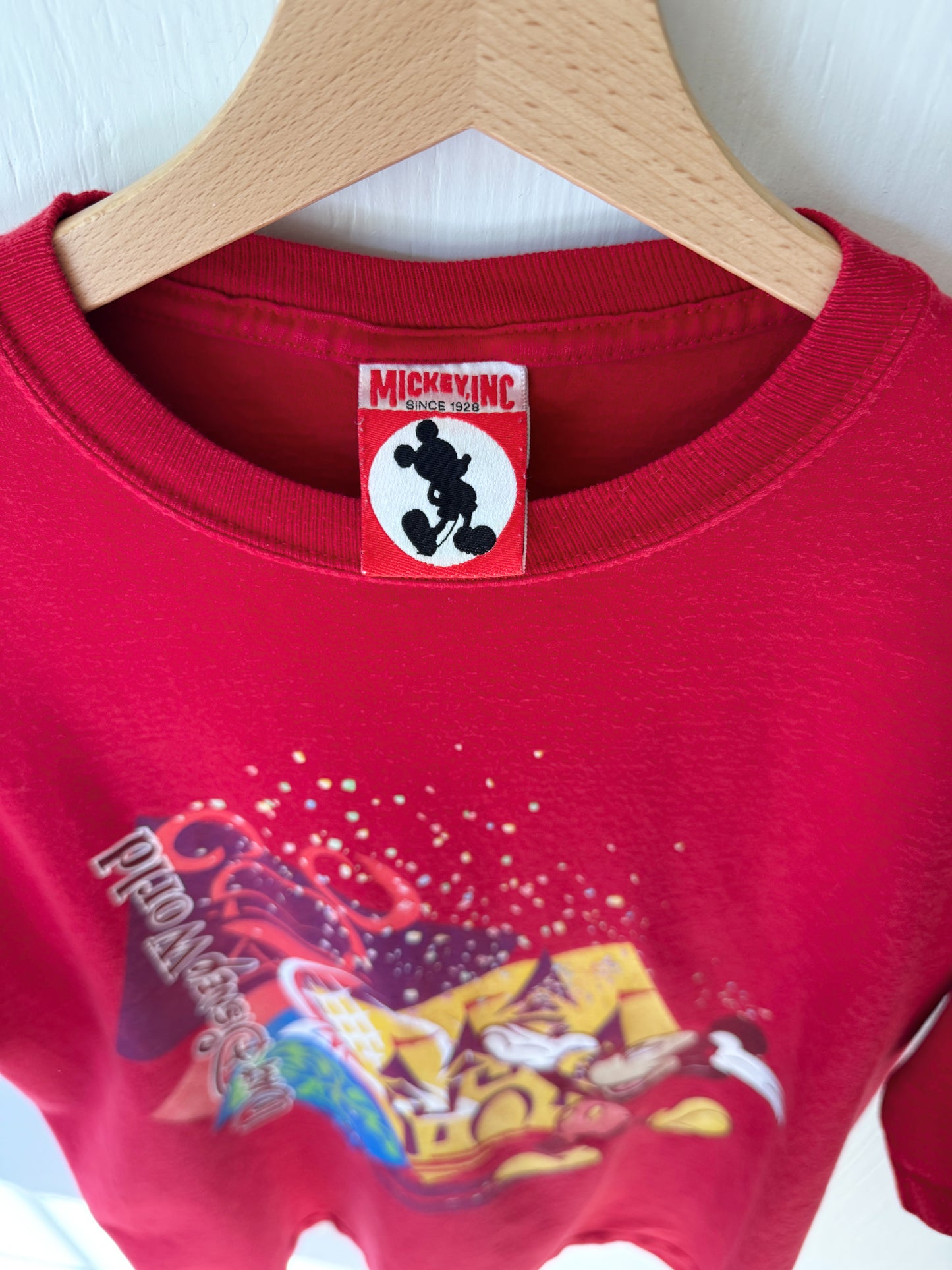 VINTAGE 90’s WDW Mickey Park Icons Tee - M