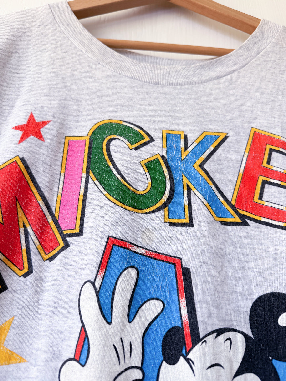VINTAGE 90’s Mickey Stars Tee - 3X