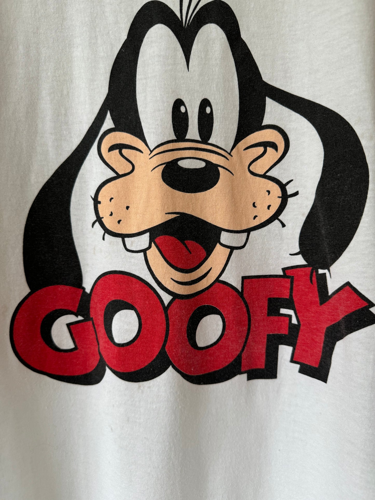 VINTAGE Rare 90’s Goofy Ringer Tee - L