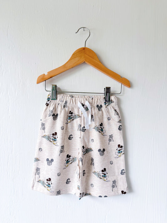 NEW Mickey Surf Draw String Shorts - 4T