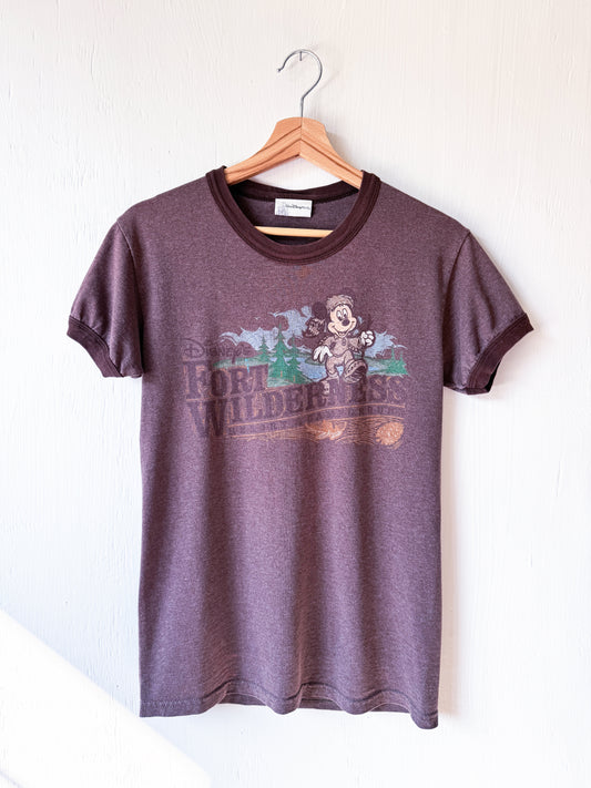 VINTAGE 00’s Fort Wilderness Ringer Tee - S/M