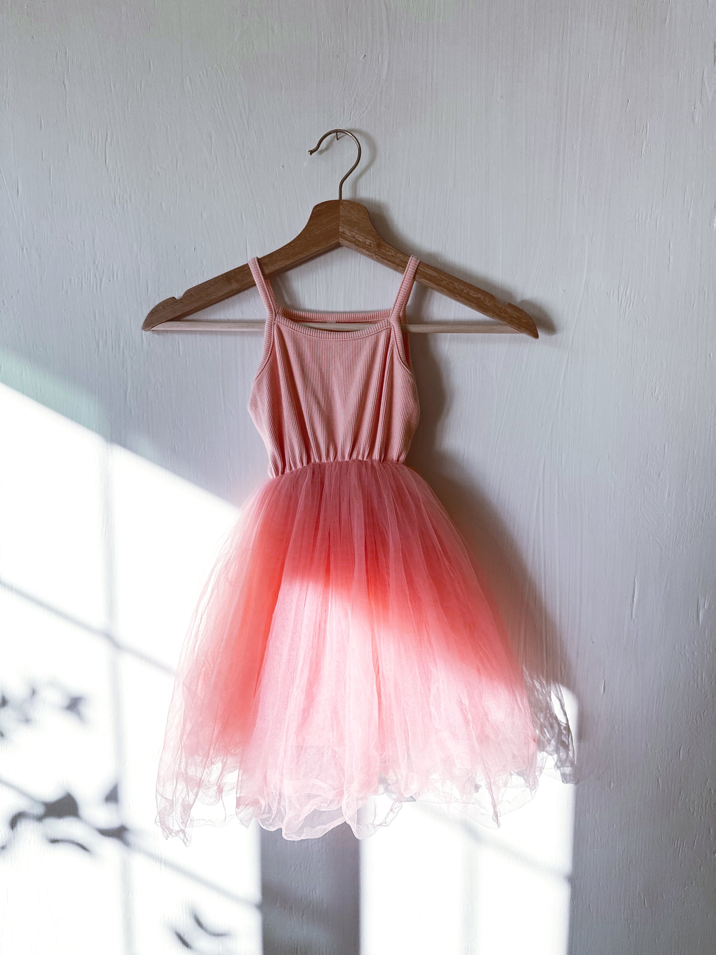 Pink Tulle Tank Dress - 3T