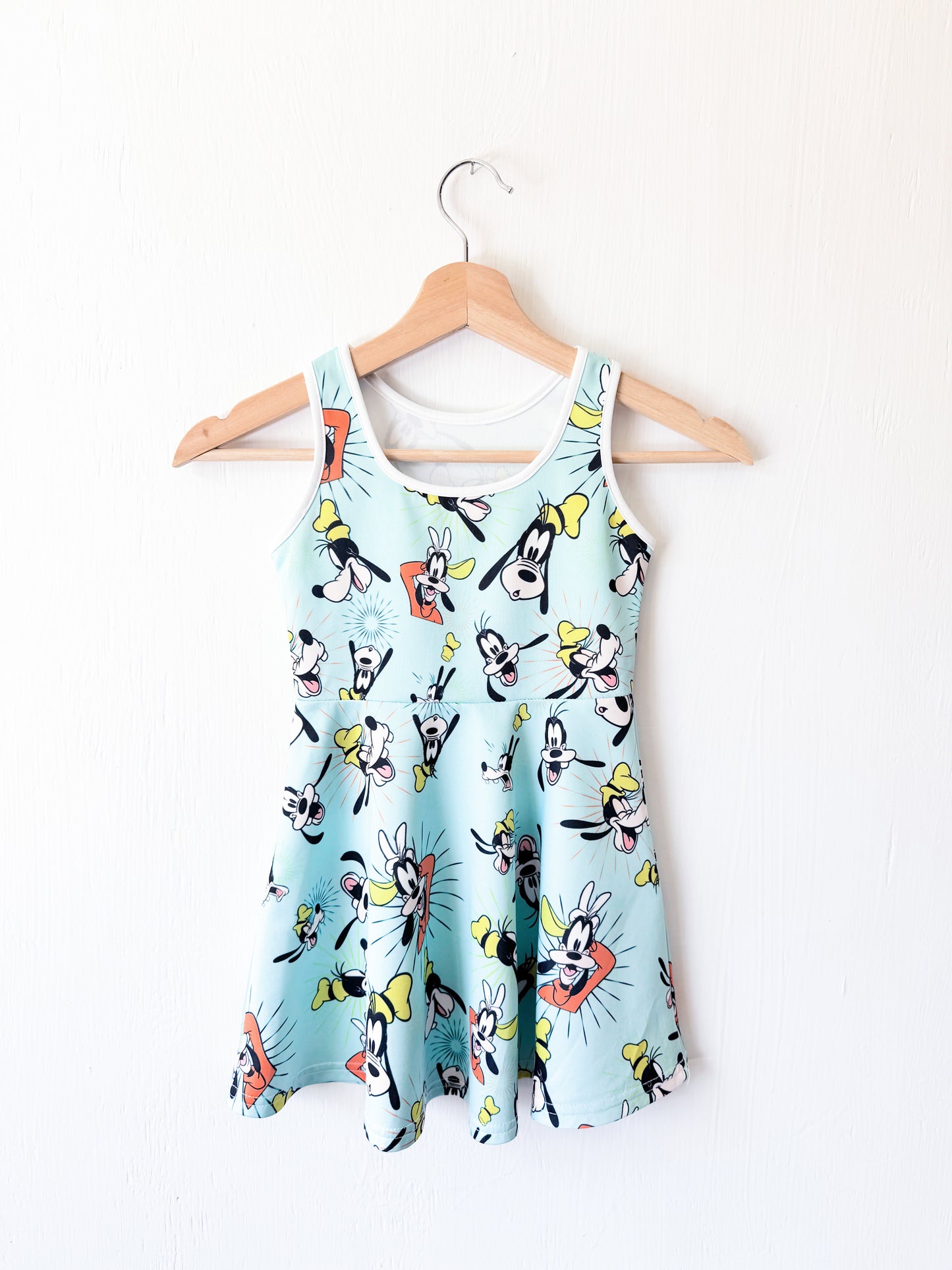 Goofy All Over Print Dress - 5T