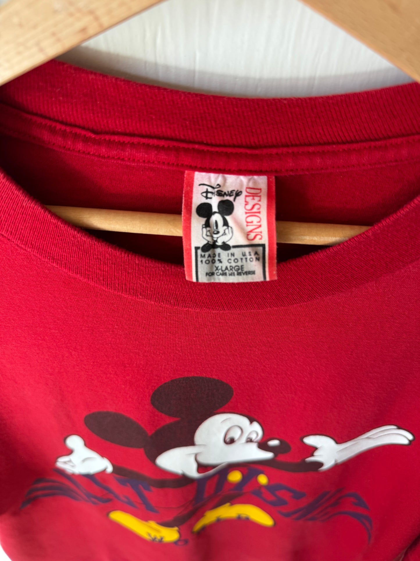 VINTAGE 90’s WDW Classic Mickey Tee - XL