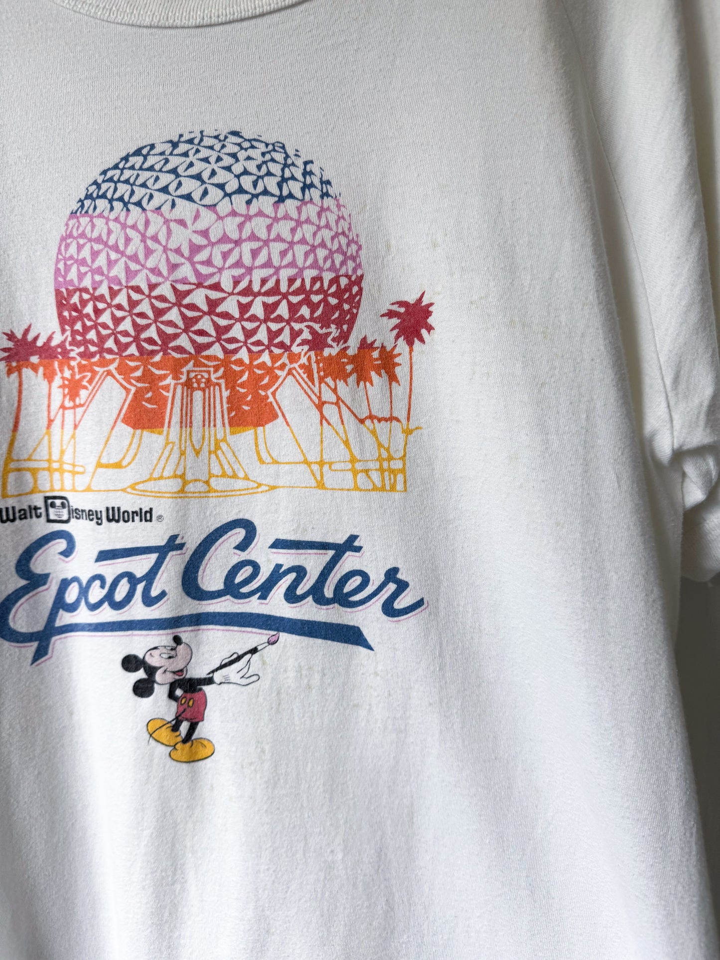 VINTAGE 80’s WDW Epcot Tee - L