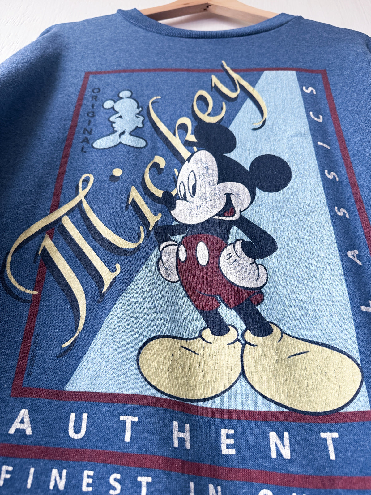 VINTAGE 90’s Classic Mickey Crewneck - XL