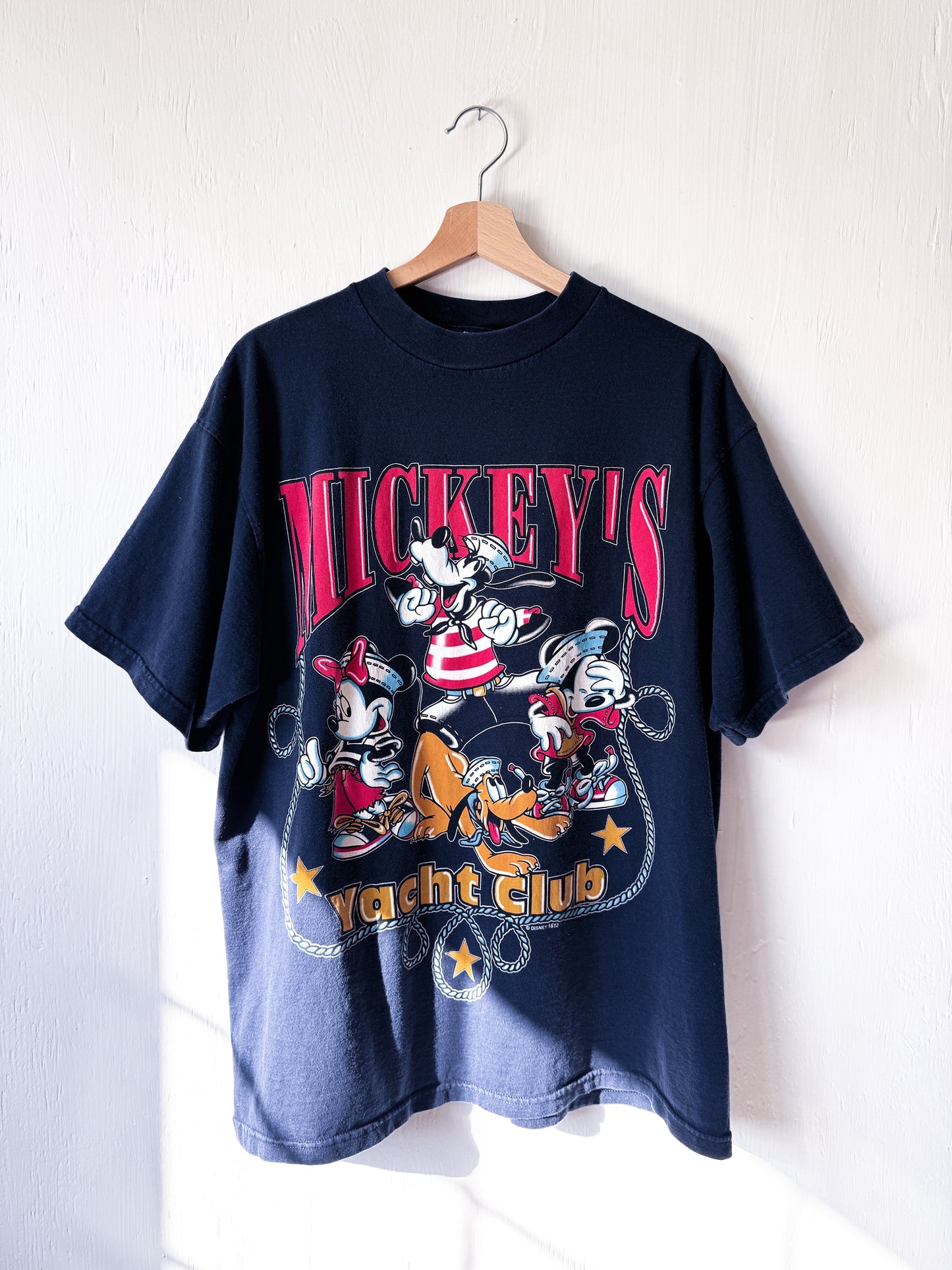VINTAGE 90’s Yacht Club Nautical Tee - XL