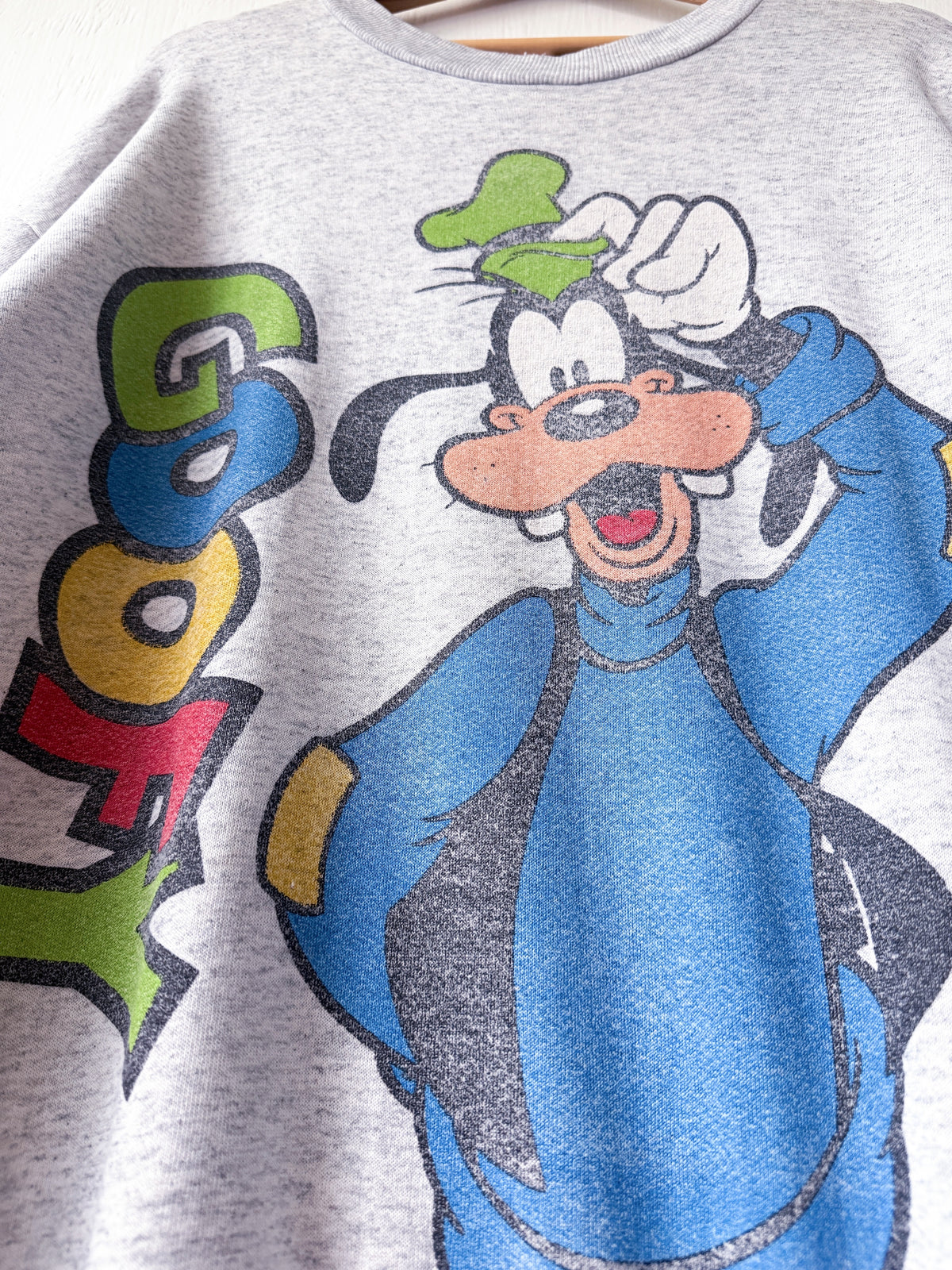 VINTAGE 90’s Goofy Front Back Crewneck - 2X