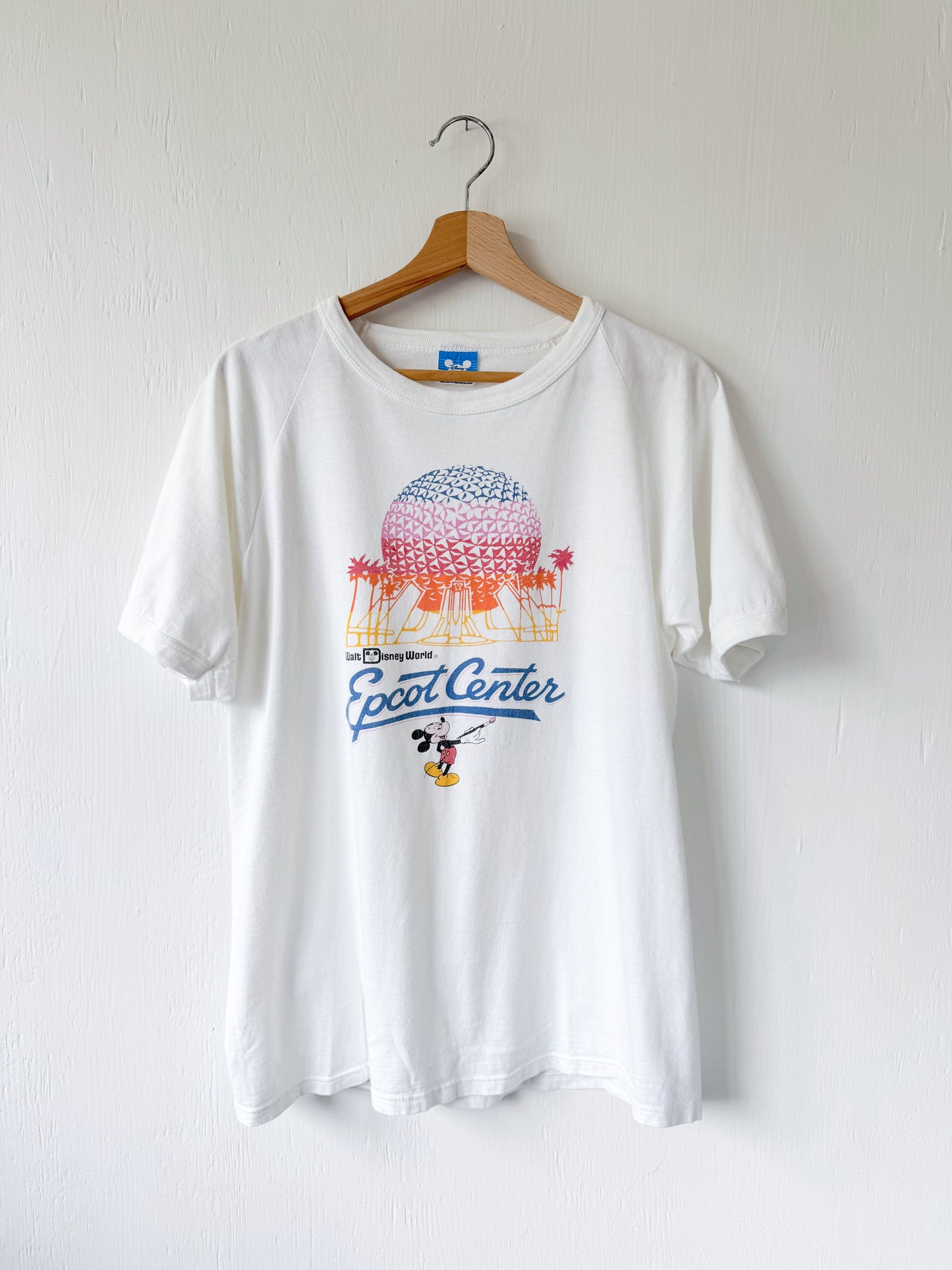 VINTAGE 80’s WDW Epcot Tee - L