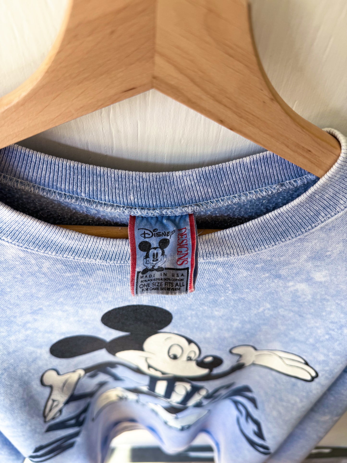 VINTAGE 90’s WDW Mickey Crewneck - OS