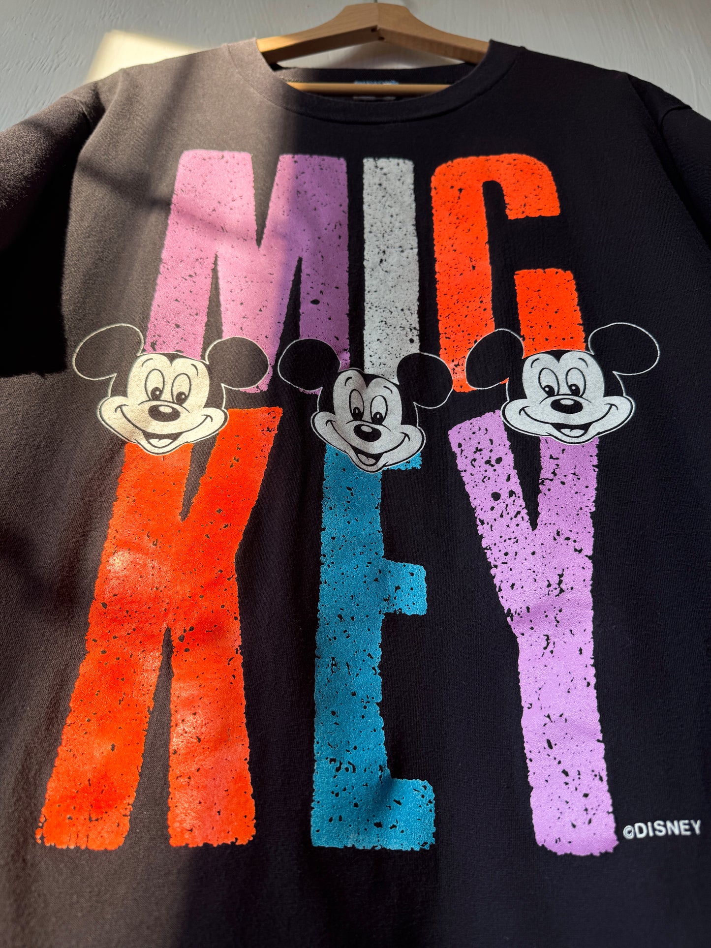 VINTAGE 90’s Triple Mickey Graphic Tee - XL