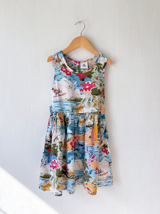 Disney Parks Polynesian / Hawaiian Dress - 4T