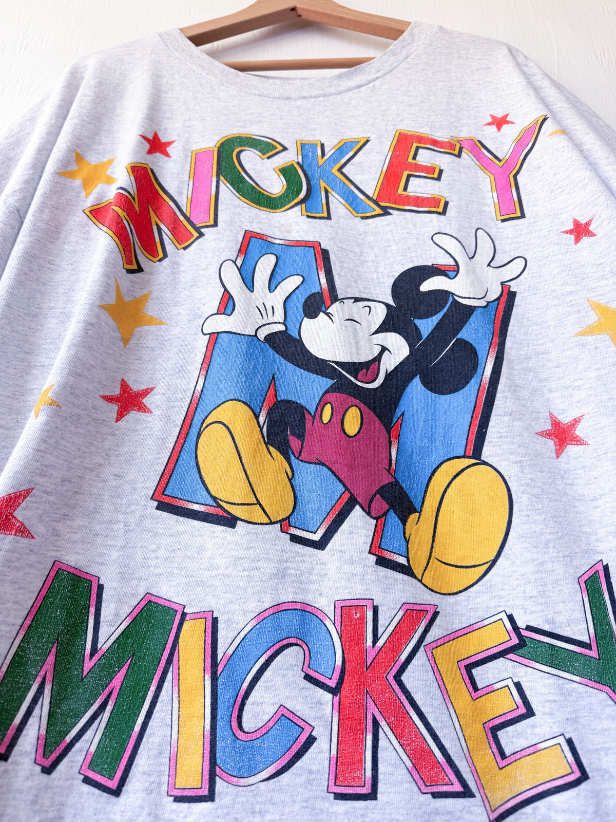 VINTAGE 90’s Mickey Stars Tee - 3X