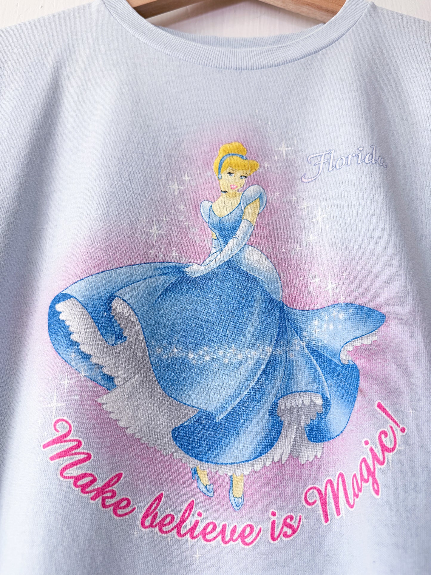 VINTAGE 90’s Cinderella Magic Baby Tee - XS (YL)