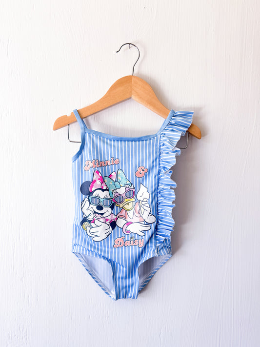 Minnie + Daisy Striped Swimsuit - 18/24M