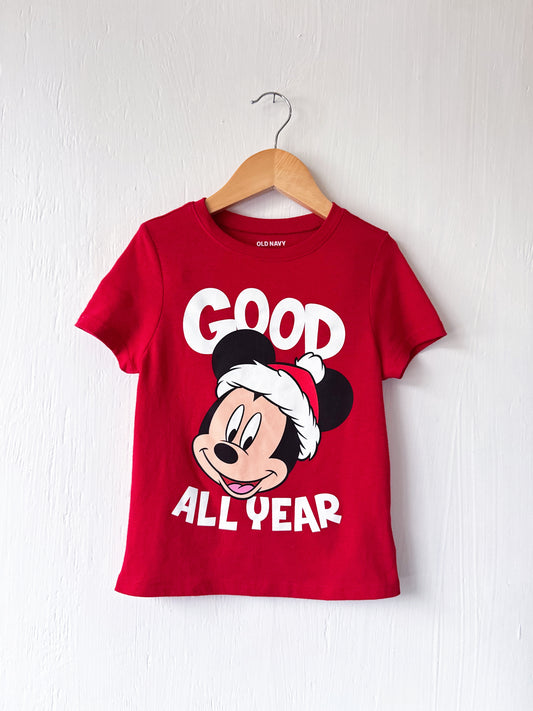 Big Mickey Face Tee - 5T
