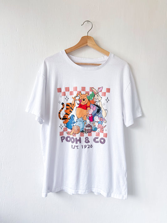 Pooh & Co Checkered Tee - XL