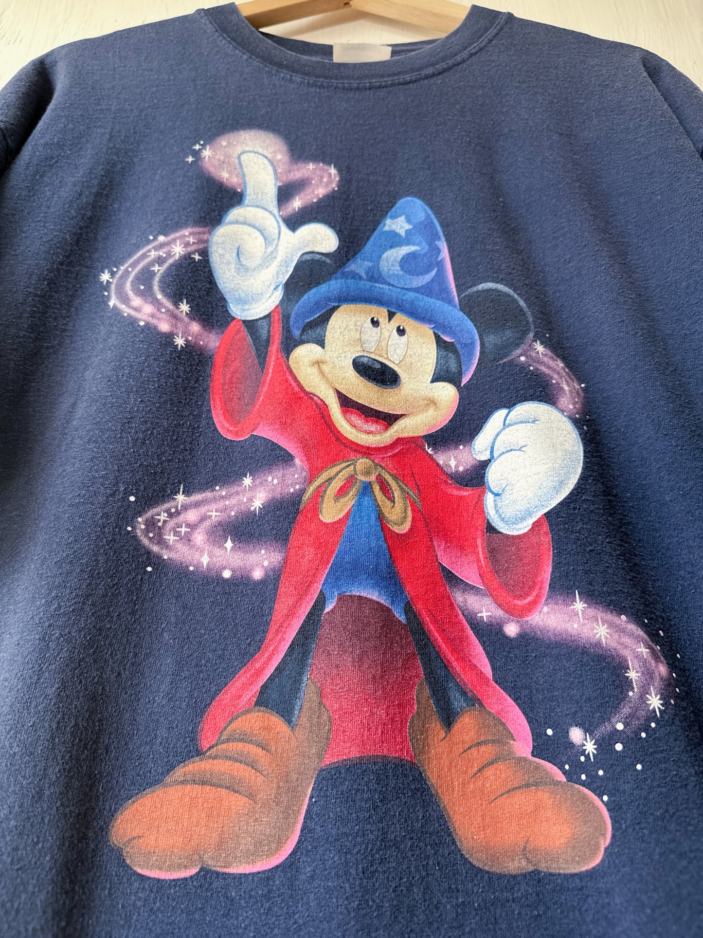 VINTAGE 00’s Sorcerer Mickey Front Back Tee - XL