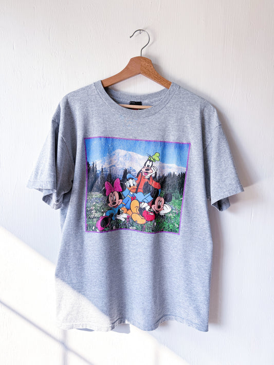 VINTAGE 90’s Mountain Air Mickey’s Crew Tee - L/XL