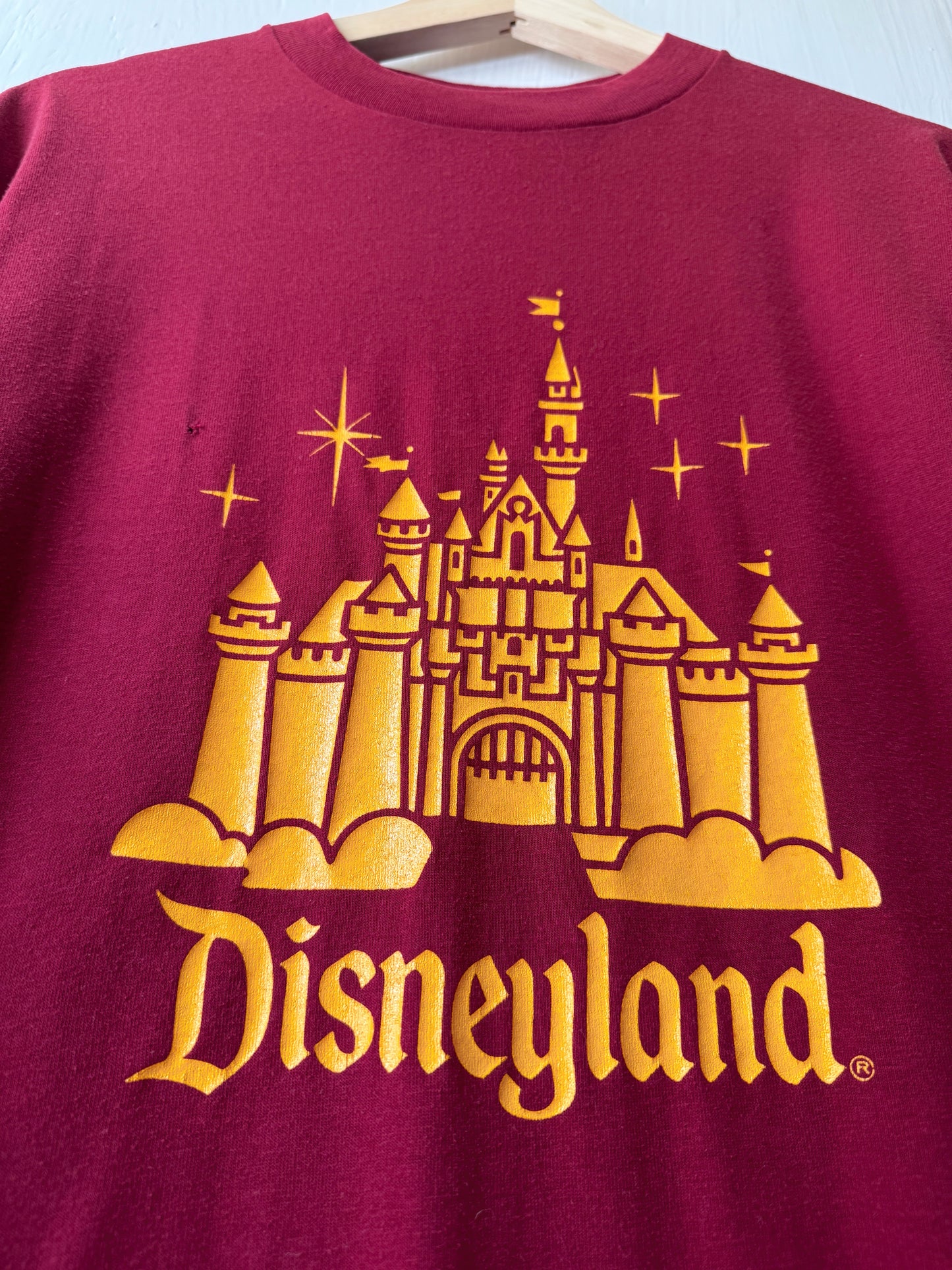 VINTAGE 80’s Disneyland Single Stitch Castle Tee - M/L