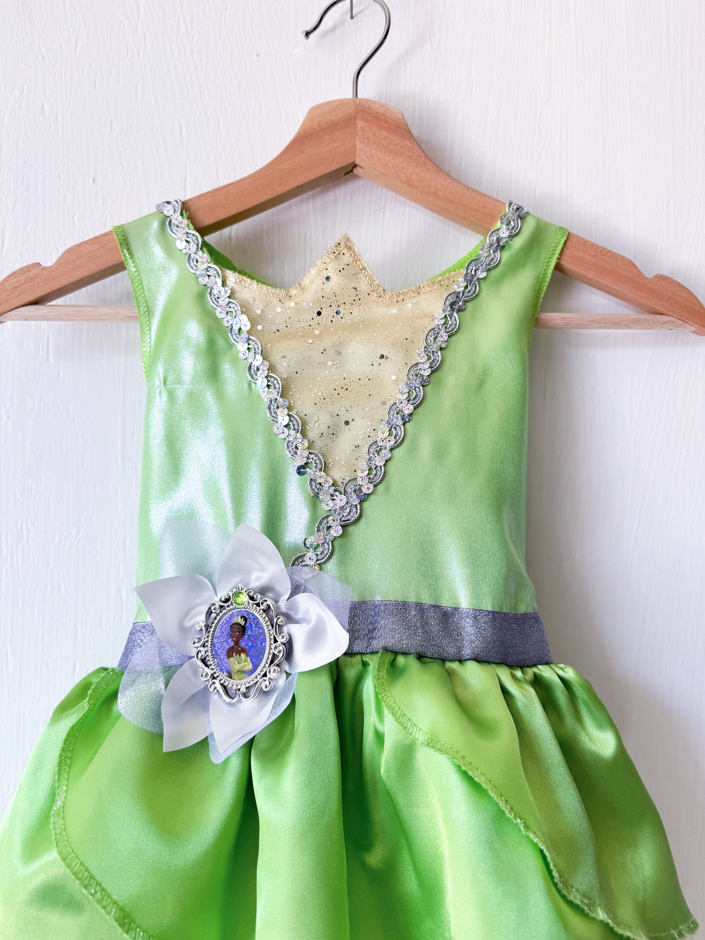 Tiana Sparkly Dress - Y4/6X