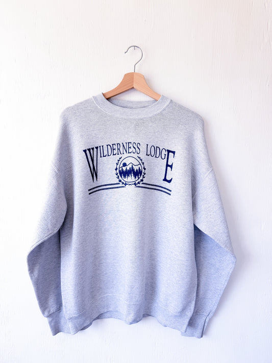 VINTAGE 90’s Wilderness Lodge Crewneck - XL
