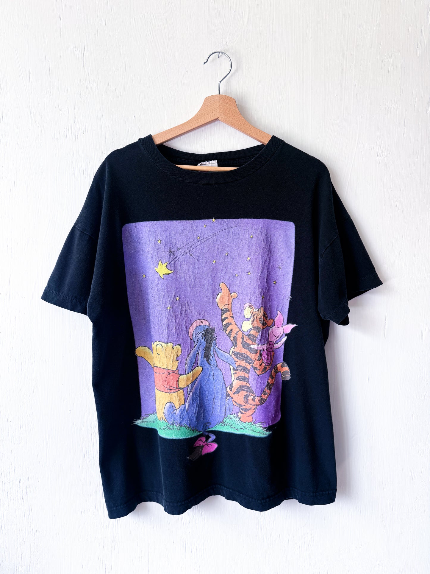 VINTAGE 90’s Pooh + Friends Stargazing Tee - 1X