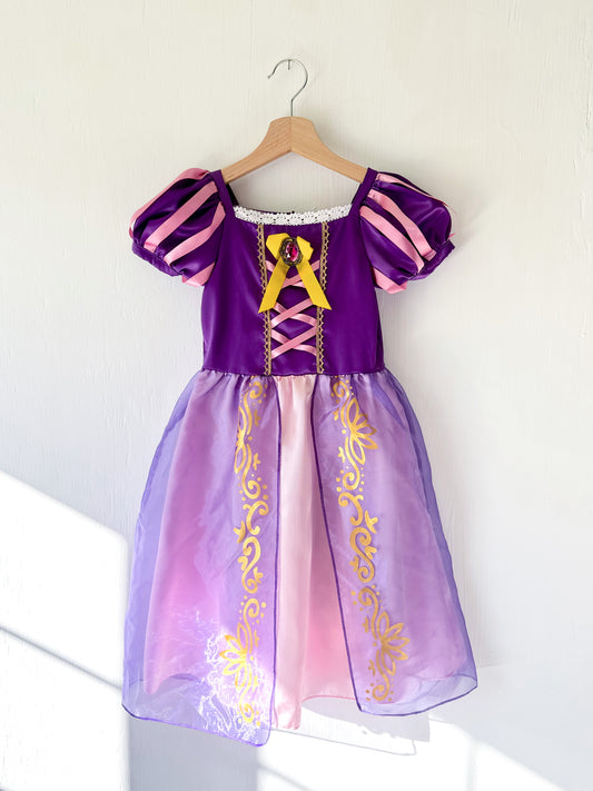 Rapunzel Dress - 4/5T