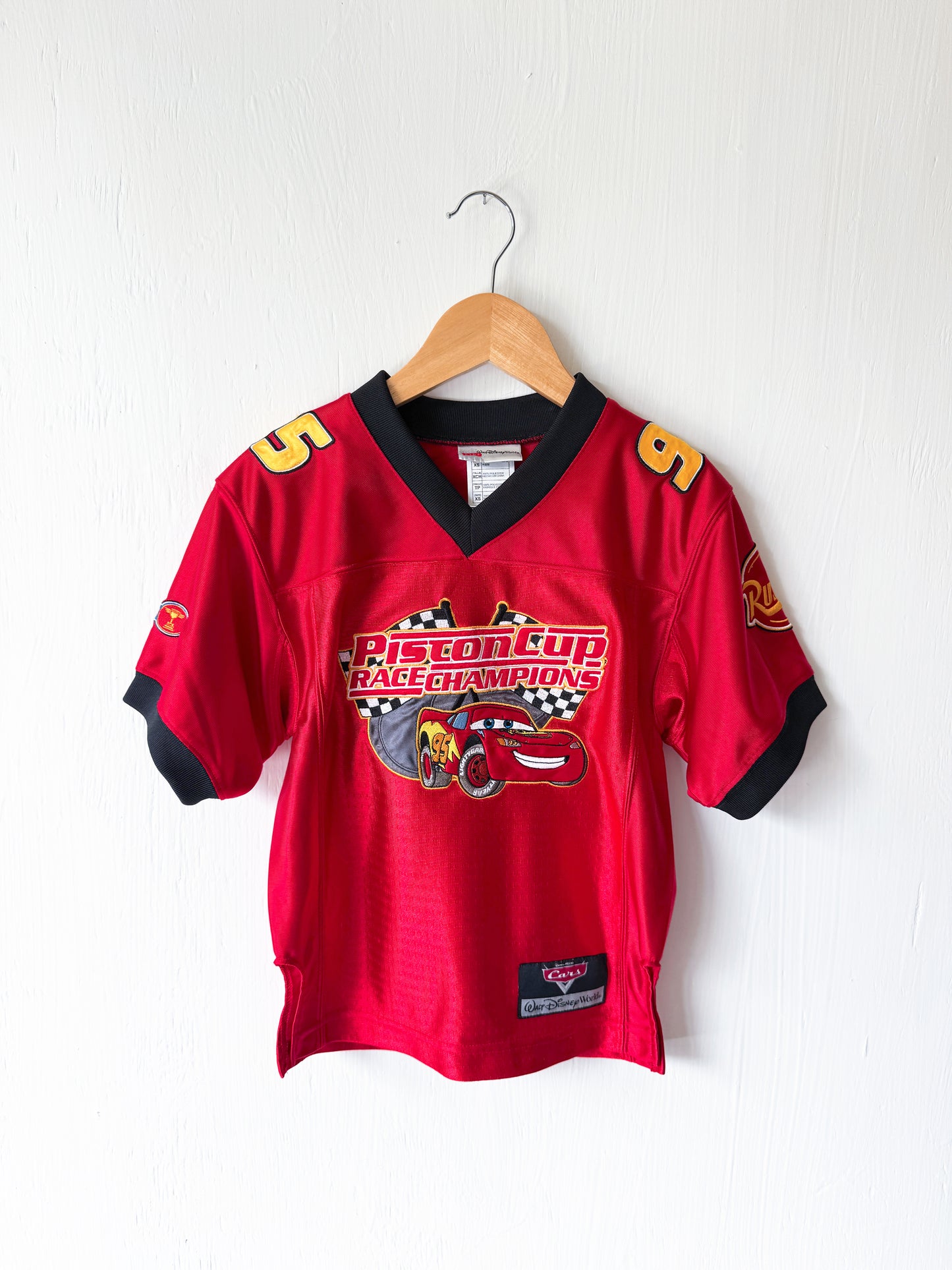VINTAGE 00’s Disney Parks Lightning McQueen Jersey - YXS