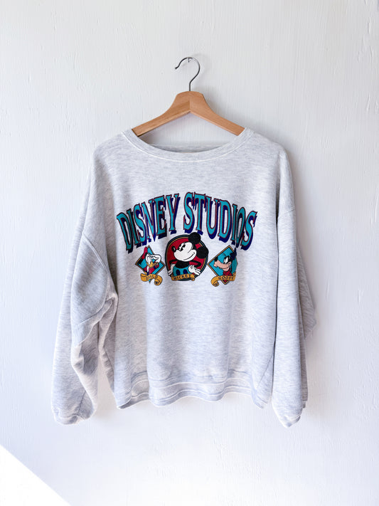 VINTAGE 90’s Disney Studios Character Crewneck - L/XL