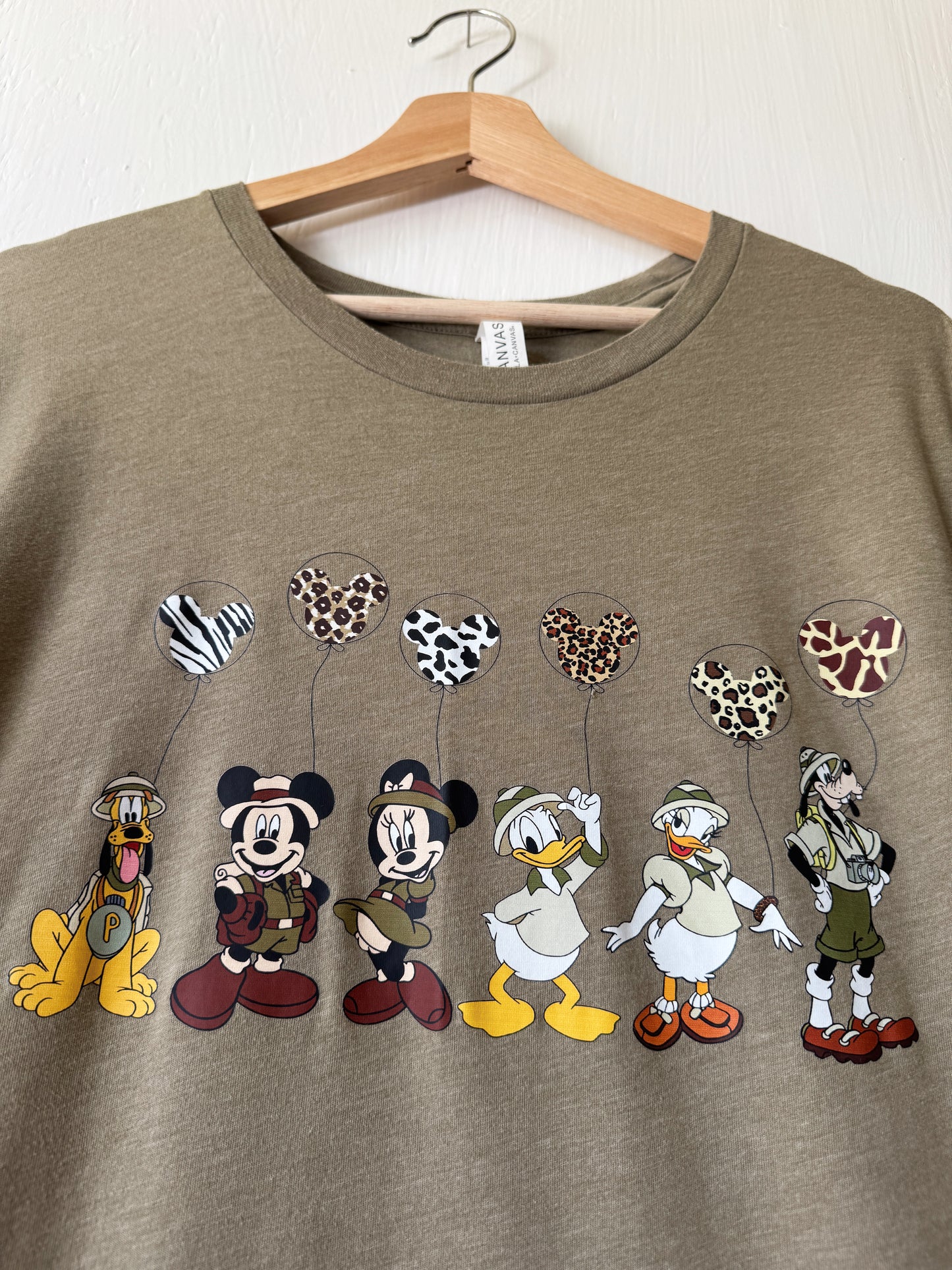 Animal Kingdom Safari Crew Tee - XL