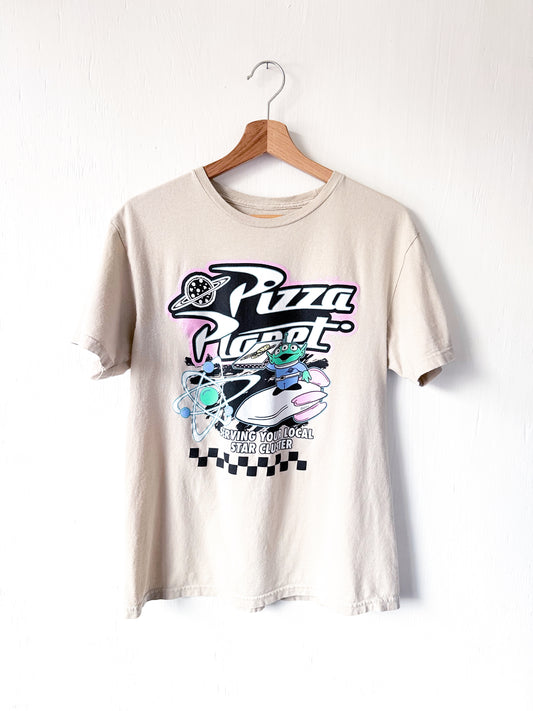 Neutral Pizza Planet Tee - M