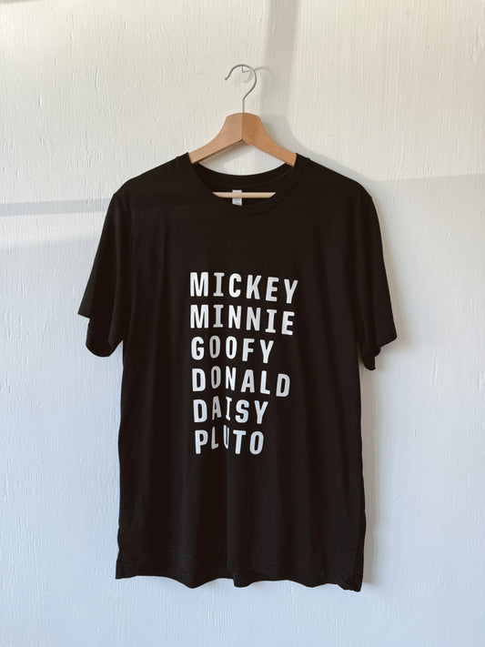 Mickey + Co Minimalist Tee - L