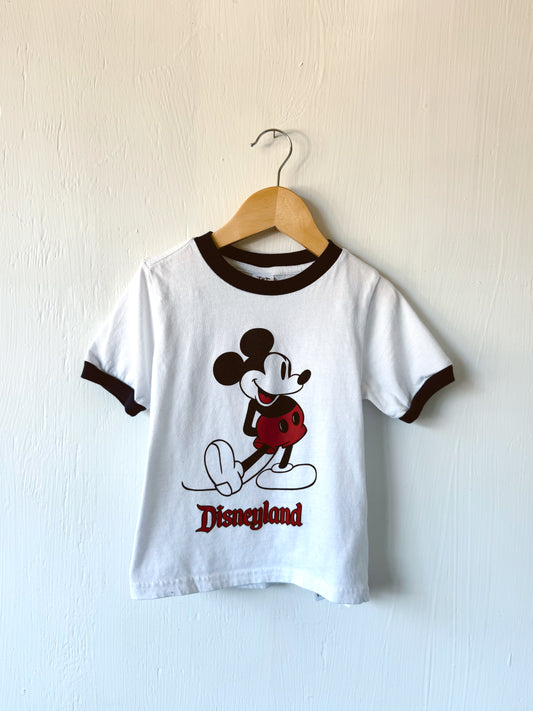 Disney Parks Classic Disneyland Ringer Tee - YS