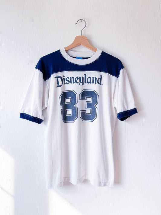 VINTAGE 1983 Disneyland Jersey Tee - L