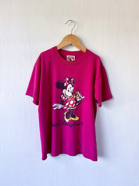 VINTAGE 90’s Minnie WDW Flower Tee - YM