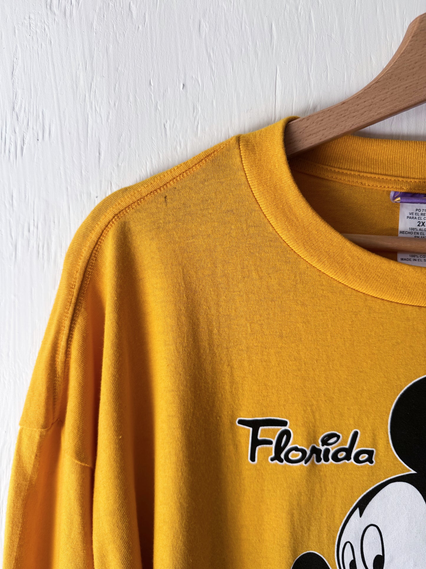 VINTAGE 00’s Florida Mickey Tee - 2X