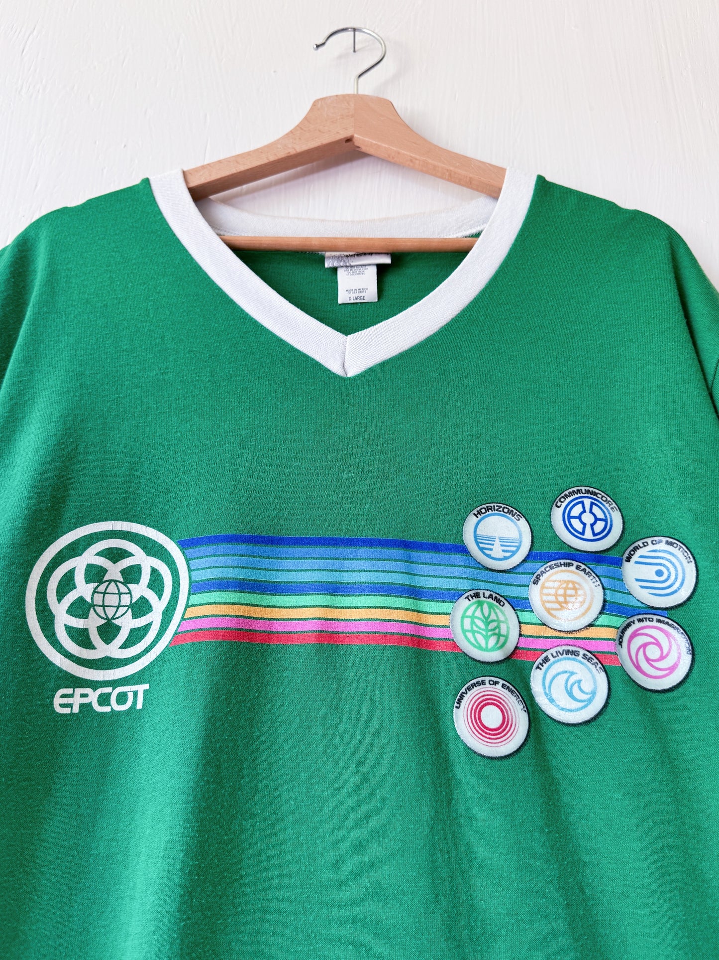VINTAGE 00’s Epcot Ringer Tee - XL