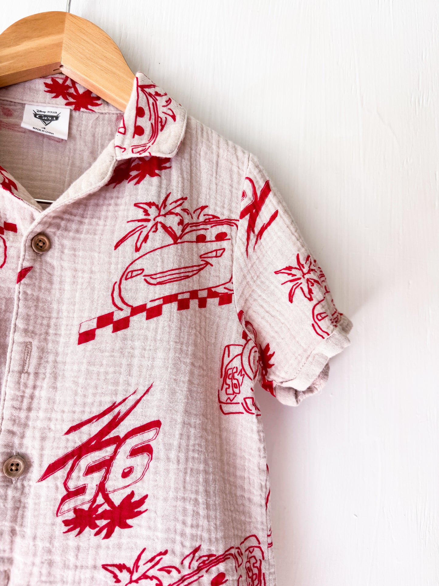 Cars Lightning McQueen Neutral Set - 4T