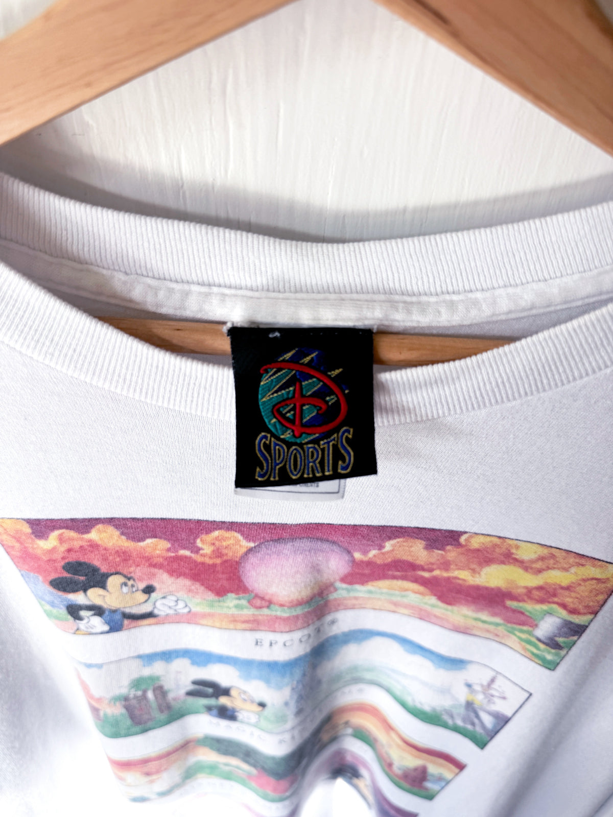 VINTAGE ‘01 Parks Run Disney LS Tee - 2X