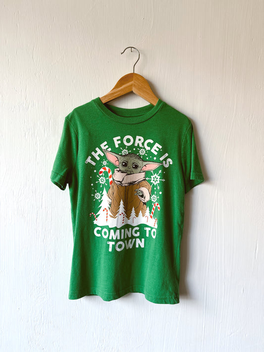 Yoda Festive Force Tee - YS