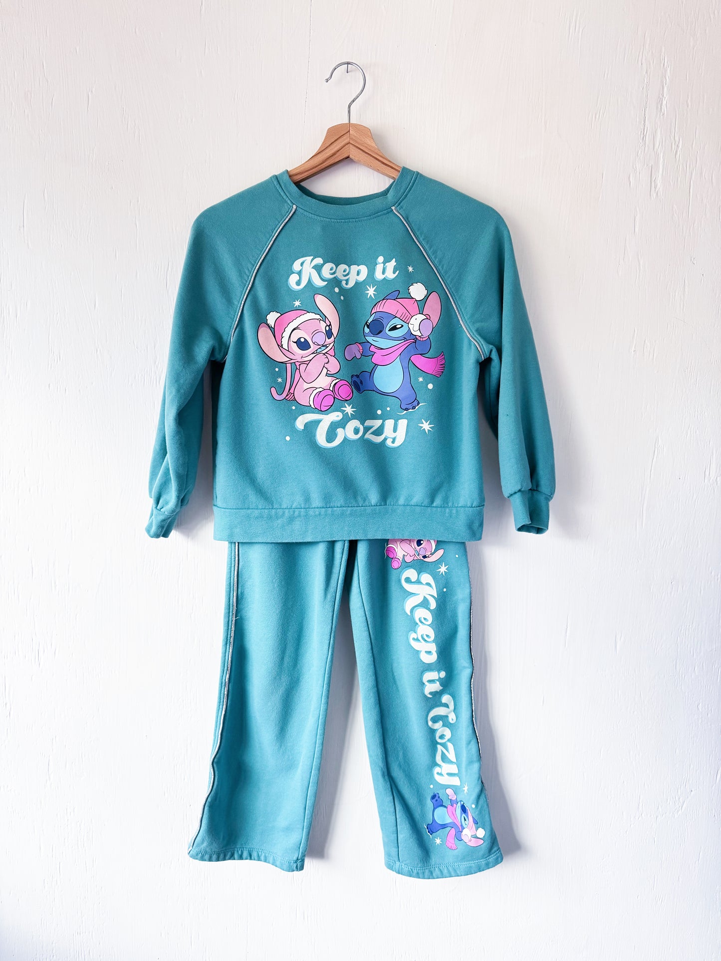 Stitch + Angel Cozy Set - YL (10/12)