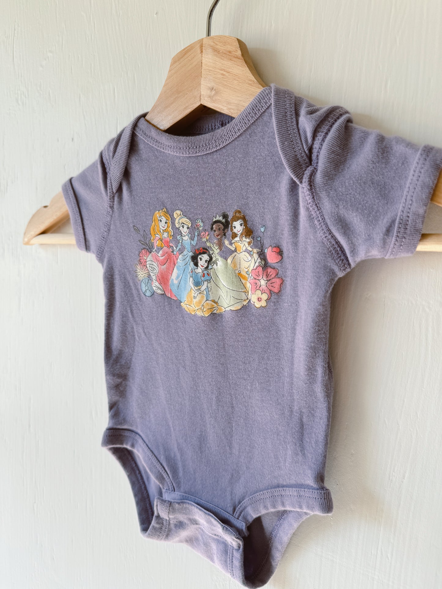 Purple Princess Onesie - 6M